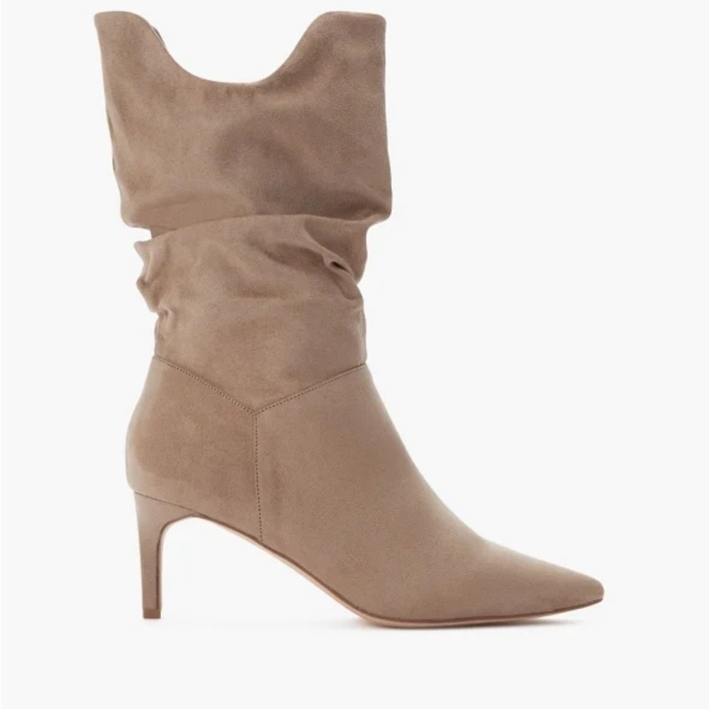 Frenchy Slouch Stiletto Bootie - JustFab